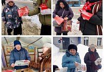 В Тульской области продолжаются агитационные рейды за кандидата в президенты от КПРФ Н.М. Харитонова В Тульской области продолжаются агитационные рейды за кандидата в президенты от КПРФ Н.М. Харитонова