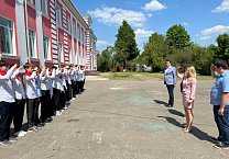 Тульский обком в преддверии Дня Пионерии организовал прием в пионеры учащихся школ