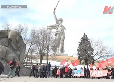 Репортаж телеканала "Красная линия"о рабочей поездке Николая Харитонова в Волгоград