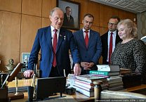 Продолжается рабочий визит Председателя ЦК КПРФ Геннадия Зюганова в Тульскую область