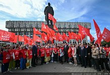 Продолжается рабочий визит Председателя ЦК КПРФ Геннадия Зюганова в Тульскую область