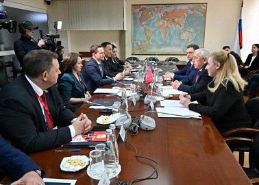 Н.М. Харитонов встретился в Москве с международными наблюдателями от ПА ОДКБ