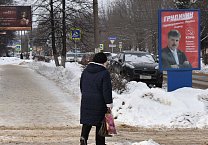 В Тульской области все больше наглядной агитации за Грудинина