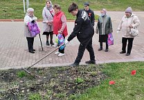 Тульские комсомольцы провели ряд субботников к 156-й годовщине со Дня рождения В.И. Ленина
