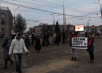 Многочисленные протестные пикеты в городе-герое Туле в поддержку социально-экономических прав граждан.