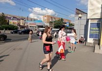 Тульские коммунисты провели в областном центре серию одиночных пикетов в поддержку Павла Грудинина
