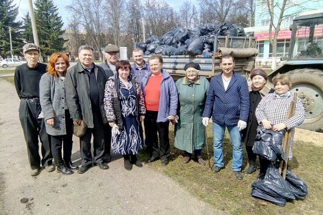 Субботник в Новомосковске