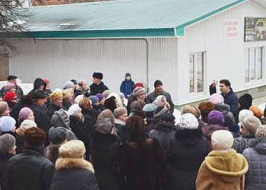 Лидер тульских коммунистов Олег Лебедев продолжает массовые  встречи с жителями Тульской области.