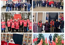 Тульские коммунисты отпраздновали 107-ю годовщину Великого Октября Тульские коммунисты отпраздновали 107-ю годовщину Великого Октября
