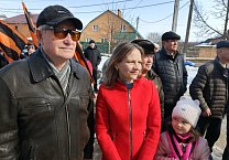 В городе Ефремове по инициативе КПРФ была открыта мемориальная доска Почетному гражданину города Ефремова и Ефремовского района, участнику Великой Отечественной войны Арсенову Михаилу Ивановичу