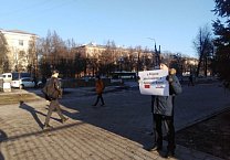 В Тульской области в предверии Дня Советской Армии и Военно-Морского Флота прошли пикеты