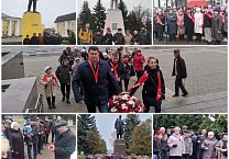 Тульские коммунисты отметили 105-летие Великого Октября автопробегом, возложениями и субботниками в районах области и круглым столом в Туле, на котором выступили Н.В. Арефьев и С. Удальцов Тульские коммунисты отметили 105-летие Великого Октября автопробегом, возложениями и субботниками в районах области и круглым столом в Туле, на котором выступили Н.В. Арефьев и С. Удальцов