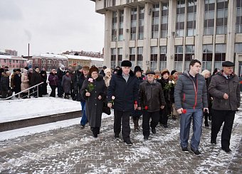 Тульские коммунисты почтили память Владимира Ильича Ленина
