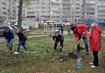 Коммунисты посадили деревья в Советском округе Тулы Коммунисты посадили деревья в Советском округе Тулы