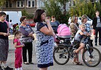 Митинг в рабочем поселке Грицовский