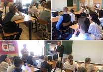 К 104-ой годовщине Комсомола ефремовские коммунисты продолжают серию встреч с юными земляками К 104-ой годовщине Комсомола ефремовские коммунисты продолжают серию встреч с юными земляками
