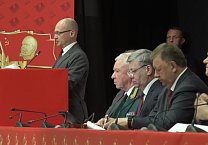 Президент РФ В.В. Путин направил приветствие делегатам XIX Съезда КПРФ Президент РФ В.В. Путин направил приветствие делегатам XIX Съезда КПРФ