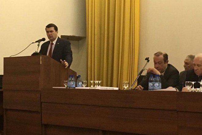 Олег Лебедев выступил на съезде российских рыбоводов