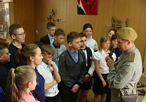 Уроки мужества для богородицких школьников