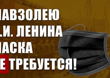 Мавзолею В.И. Ленина маска не требуется! Обращение в поддержку открытого письма Президенту России В.В. Путину