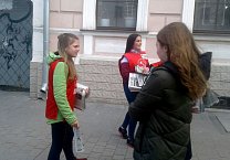 Пикеты на проспекте Ленина