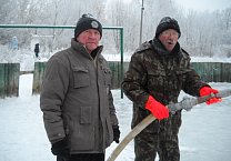 Каток для детей от грицовских коммунистов