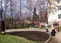 Субботник в Ефремове Субботник в Ефремове