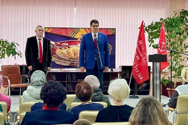 В Тульской области прошло торжественное собрание в честь 80-летия Великой Победы