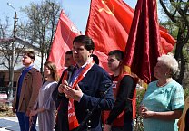 1 мая тульский обком провёл массовую демонстрацию и праздничный митинг