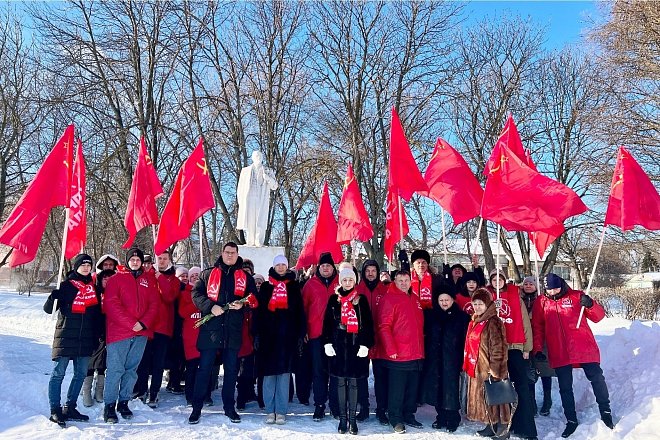 Тульские коммунисты почтили память В.И. Ленина
