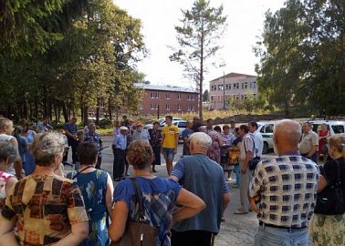 В Плавске прошел митинг против повышения пенсионного возраста 