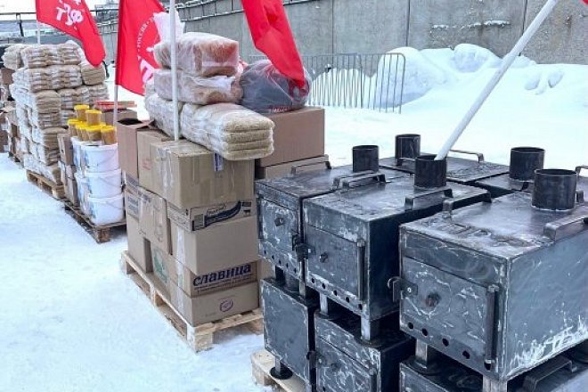 Коммунисты Ефремова приняли активное участие в формировании 105 гуманитарного конвоя КПРФ