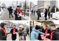 В Тульской области полным ходом идет агитация за кандидата в президенты от КПРФ Н.М. Харитонова В Тульской области полным ходом идет агитация за кандидата в президенты от КПРФ Н.М. Харитонова