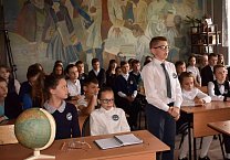 Тульский обком КПРФ организовал для кимовских школьников телемост со знаменитым полярником Виктором Боярским