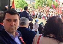 В День Победы тульские коммунисты приняли участие в праздничных мероприятиях КПРФ в столице