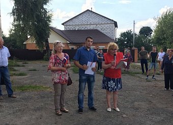 Тульский обком КПРФ провёл большой митинг против  пенсионной "реформы" в городе Узловая