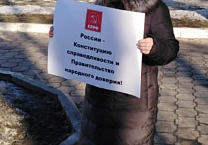 В Тульской области в предверии Дня Советской Армии и Военно-Морского Флота прошли пикеты