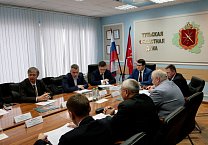 Алексей Лебедев провел очередное заседание Комитета по местному самоуправлению Тульской областной Думы