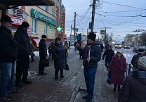 Новый формат агитации в Туле Новый формат агитации в Туле