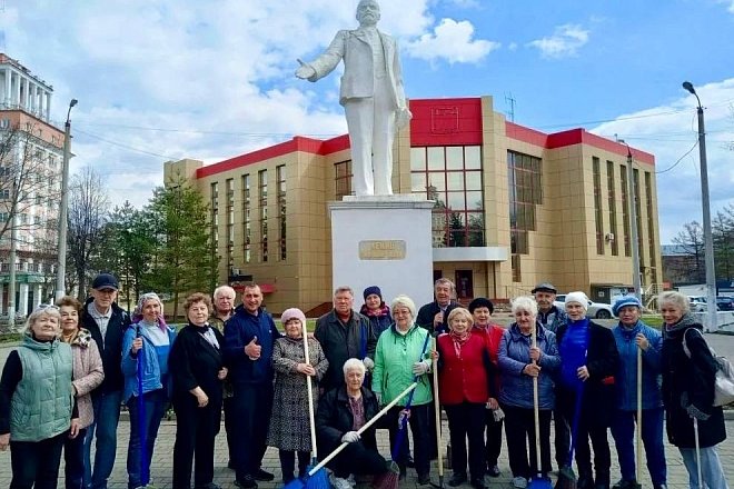 В Тульской области прошли праздничные мероприятия в ознаменование 156-й годовщины со дня рождения В.И. Ленина
