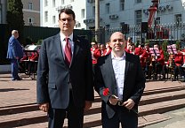 Тульский обком партии принял участие в открытии памятника В.А. Стародубцеву Тульский обком партии принял участие в открытии памятника В.А. Стародубцеву