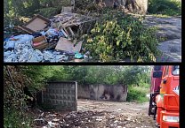 В Донском убрали мусорные площадки после рейдов коммунистов