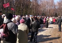 На митинге в Плавске против мусорных поборов член "Единой России" заявил о недоверии к партии и выходе из её рядов 