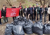 Тульский обком партии отметил День рождения В.И. Ленина массовыми возложениями и субботниками по всему региону