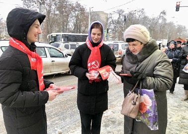 В Тульской области полным ходом идет агитация за кандидата в президенты от КПРФ Н.М. Харитонова