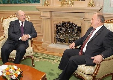 Г.А. Зюганов поздравил А.Г. Лукашенко с избранием на пост Президента Белоруссии