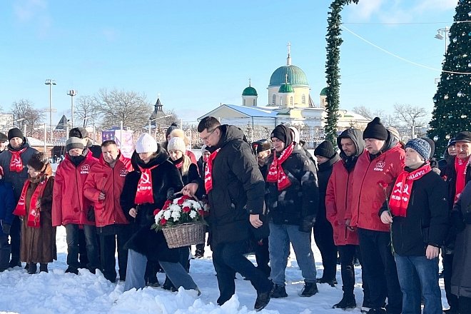 Тульские коммунисты почтили память В.И. Ленина
