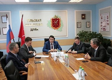 Под председательством Алексея Лебедева в Тульской областной Думе состоялся Комитет по местному самоуправлению