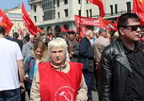 Коммунисты из Тулы и Ефремова - на Дне Победы в Москве 