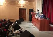 Встреча с Грудининым по видеосвязи прошла в городе  Новомосковске Тульской области